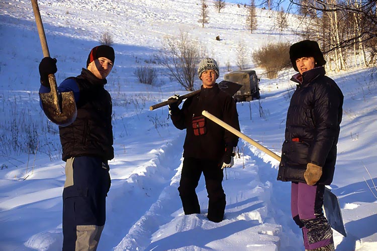 Алтайская '2003. Путь на плато.