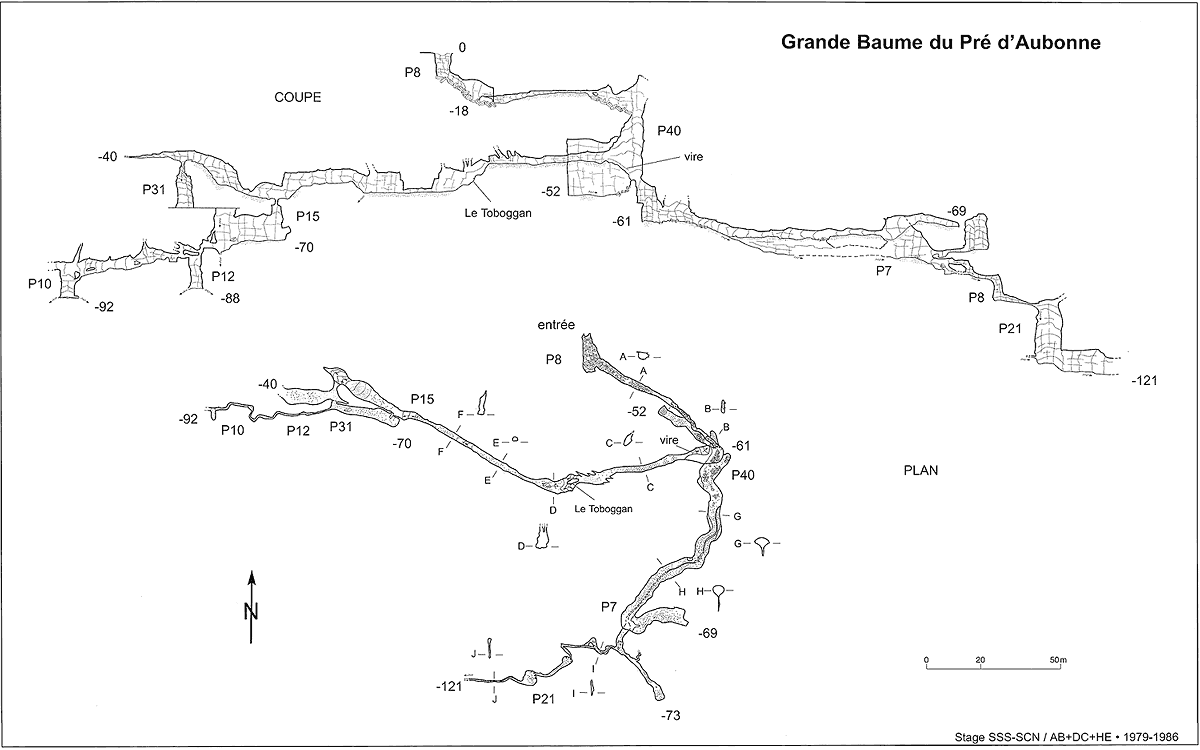 ���� � ������-�������� �.Grande Baume du Pre d'Aubonne